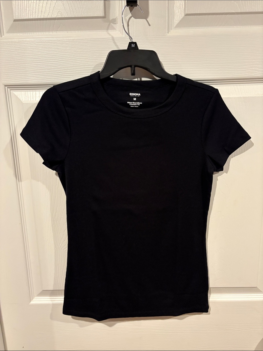 Sonoma Black Short Sleeve Crewneck Tee - Women's